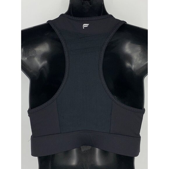 Fabletics Trinity High-Impact Sports Bra Size Medium M Black Women Athletic New - Picture 4 of 6